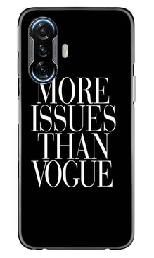 More Issues than Vague Mobile Back Case for Poco F3 GT 5G (Design - 74)