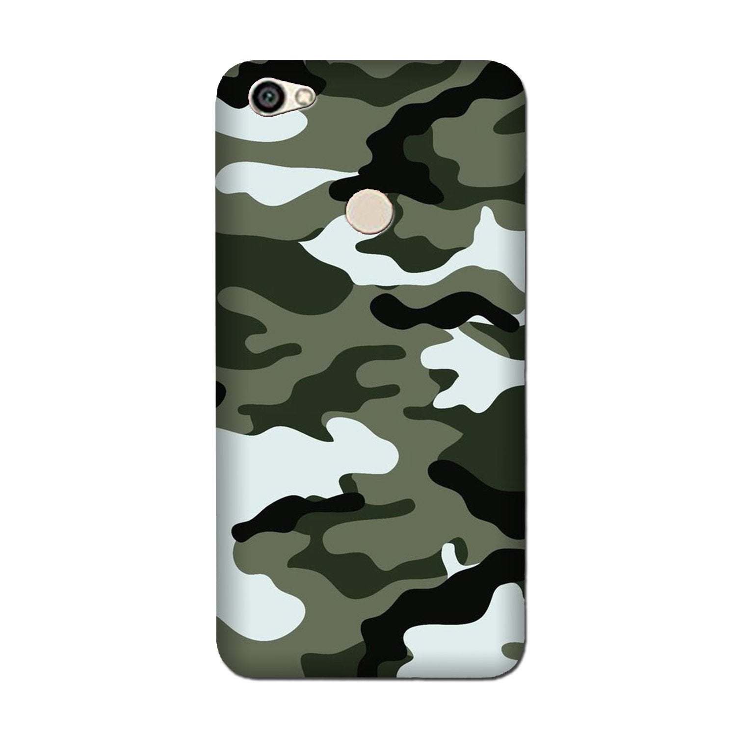 Army Camouflage Case for Oppo F5  (Design - 108)