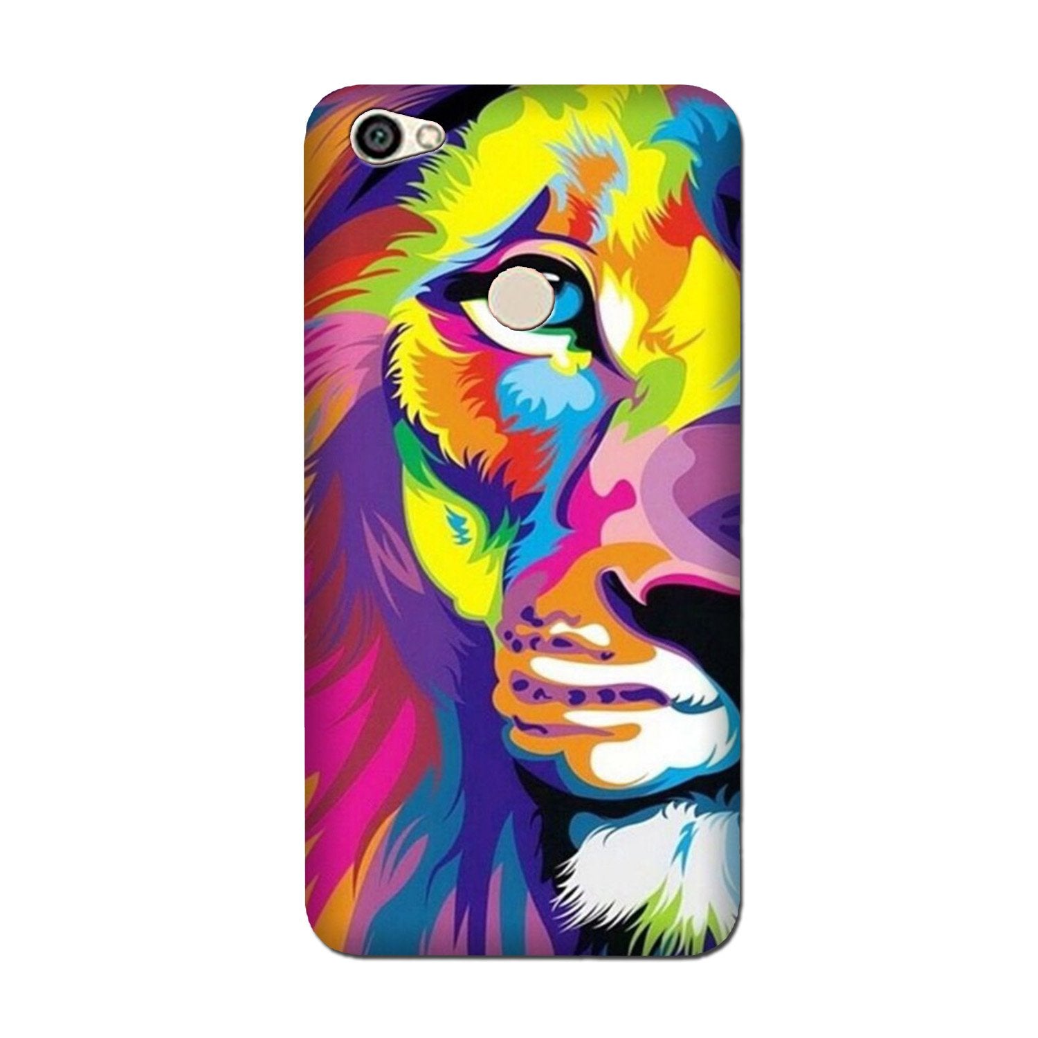 Colorful Lion Case for Oppo F5  (Design - 110)