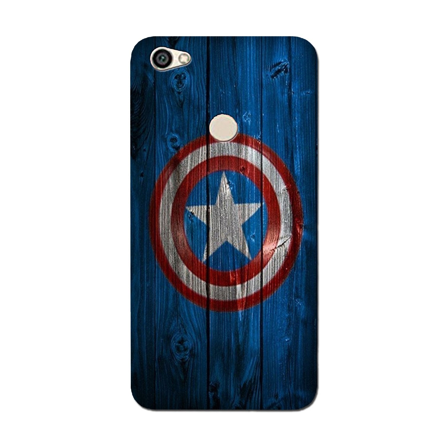 Captain America Superhero Case for Oppo F5  (Design - 118)