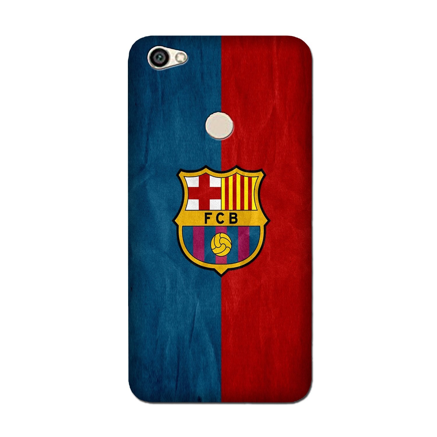 FCB Football Case for Oppo F5  (Design - 123)