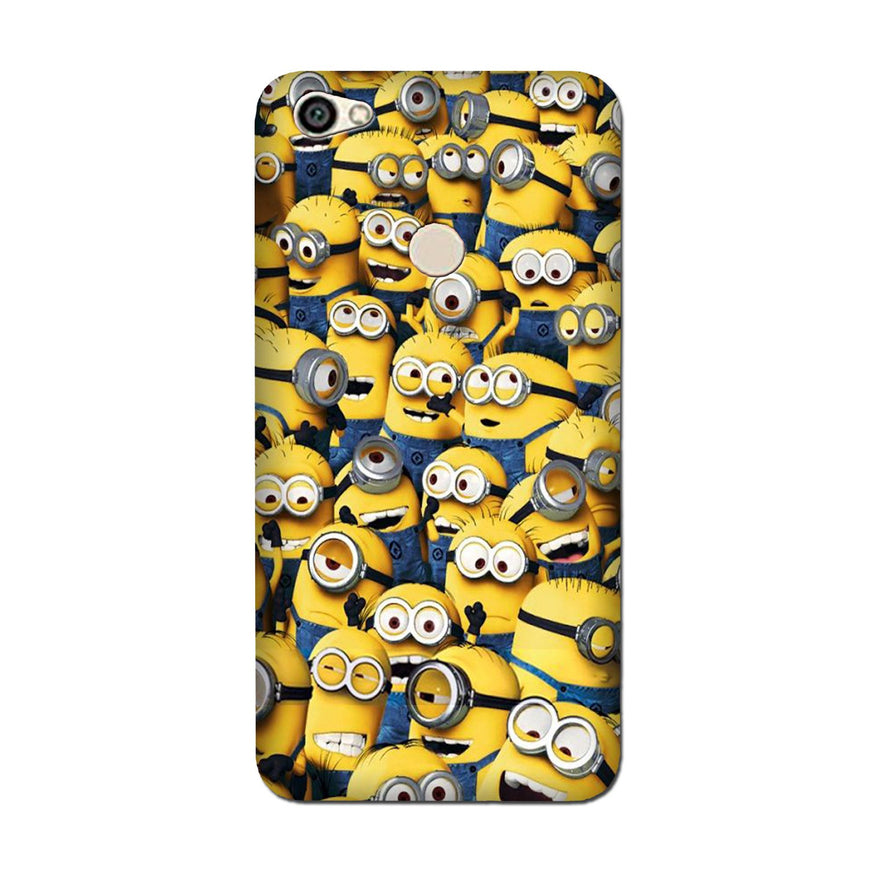 Minions Case for Redmi Y1  (Design - 126)