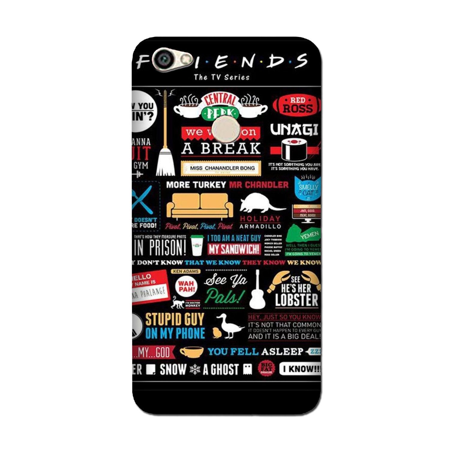 Friends Case for Oppo F5  (Design - 145)