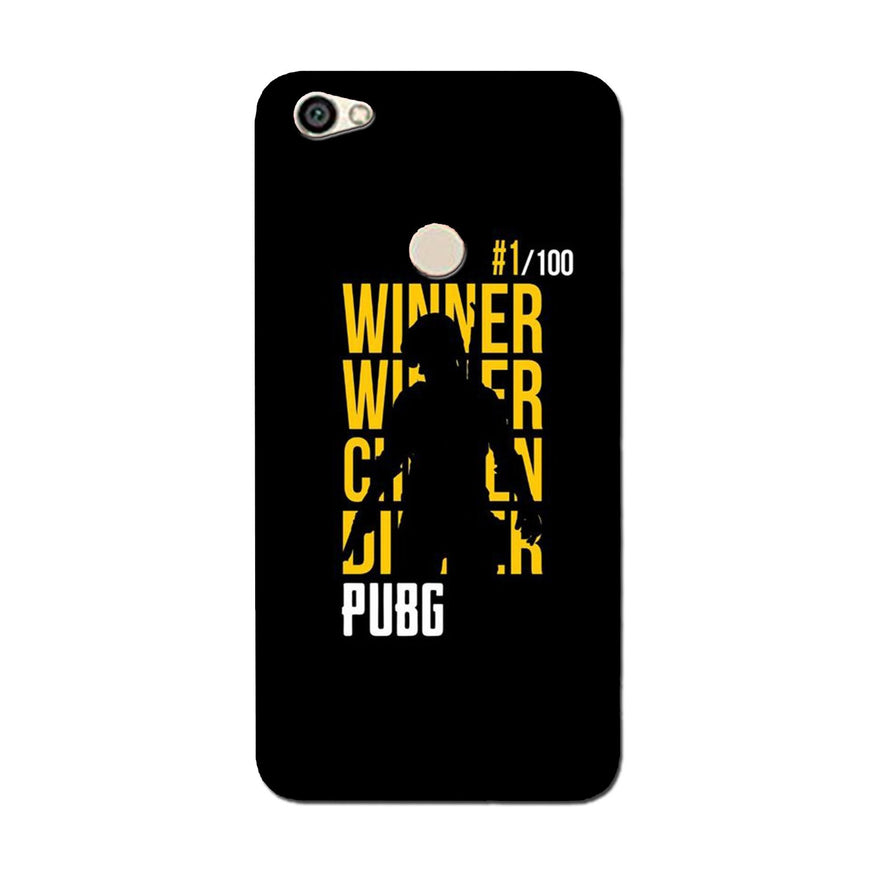 Pubg Winner Winner Case for Redmi Y1  (Design - 177)