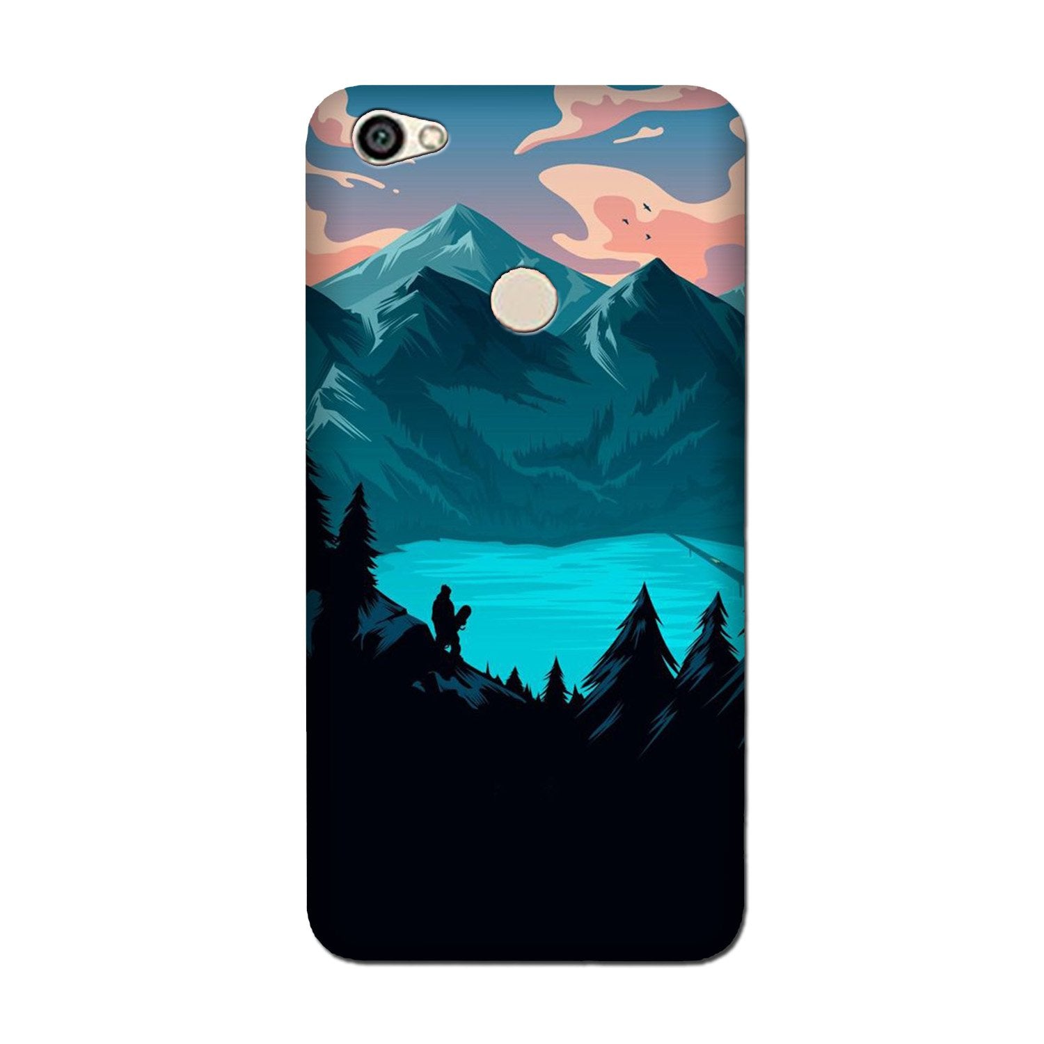 Mountains Case for Oppo F5 (Design - 186)