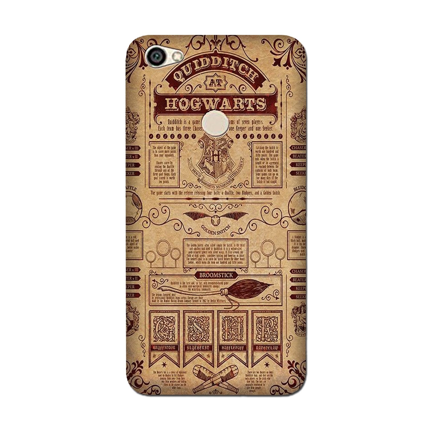 Hogwarts Mobile Back Case for Oppo F5 (Design - 304)