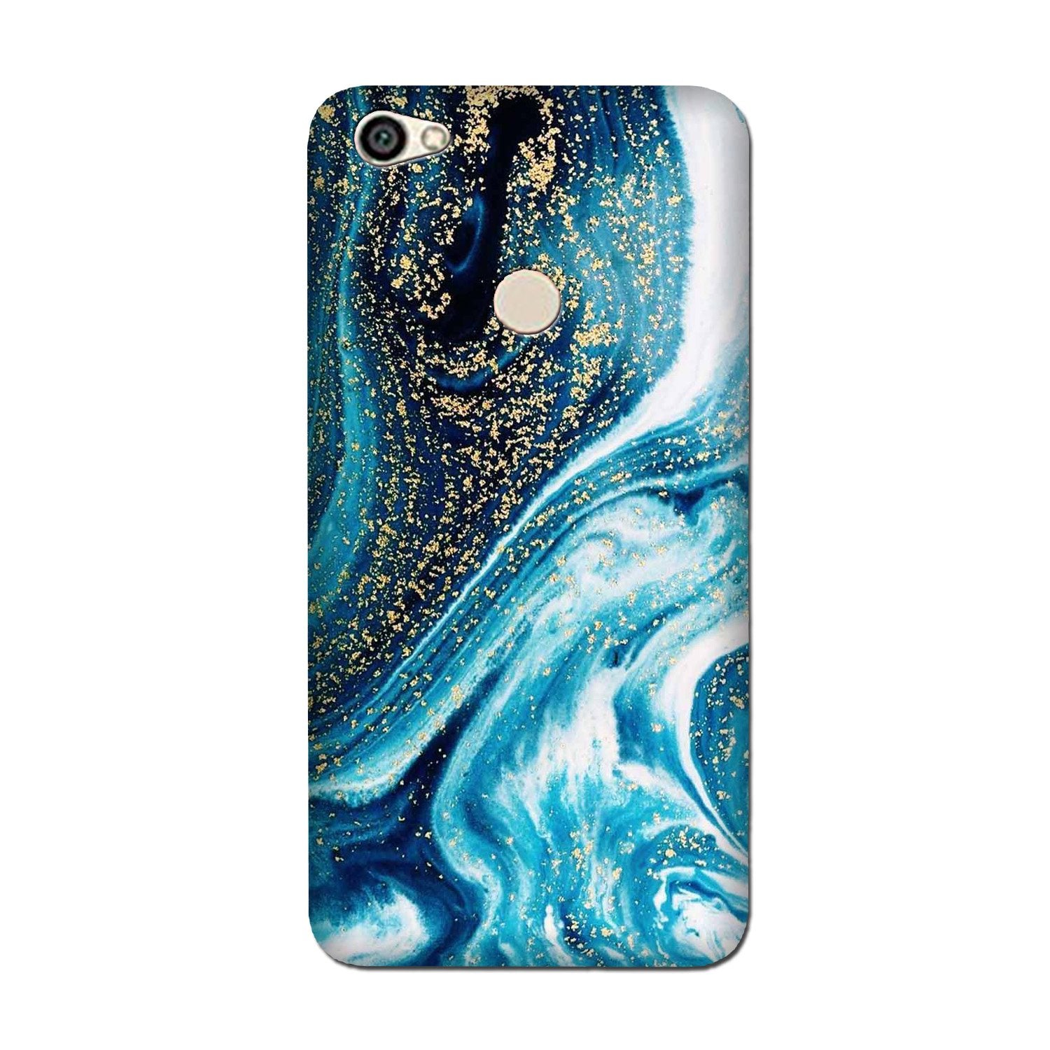 Marble Texture Mobile Back Case for Oppo F5 (Design - 308)