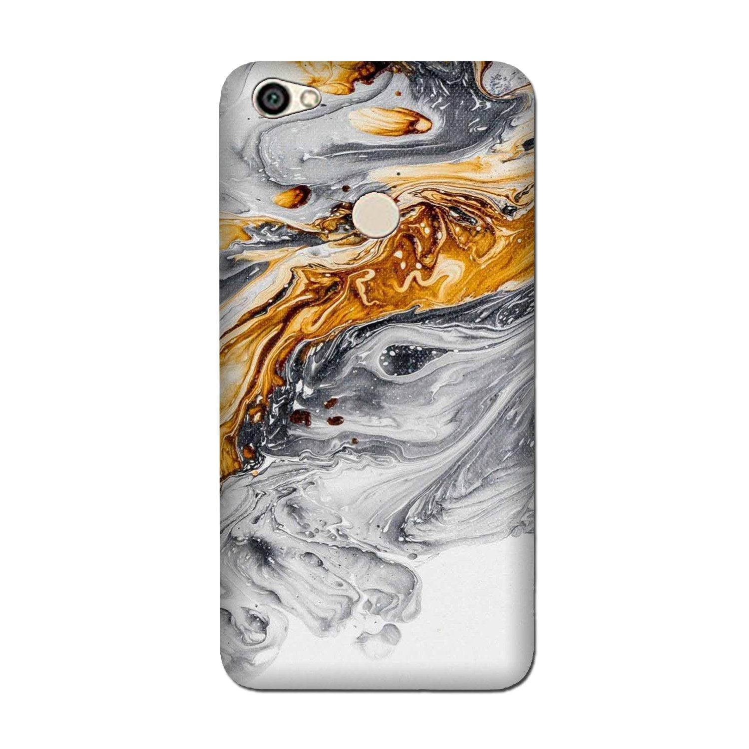 Marble Texture Mobile Back Case for Oppo F5 (Design - 310)