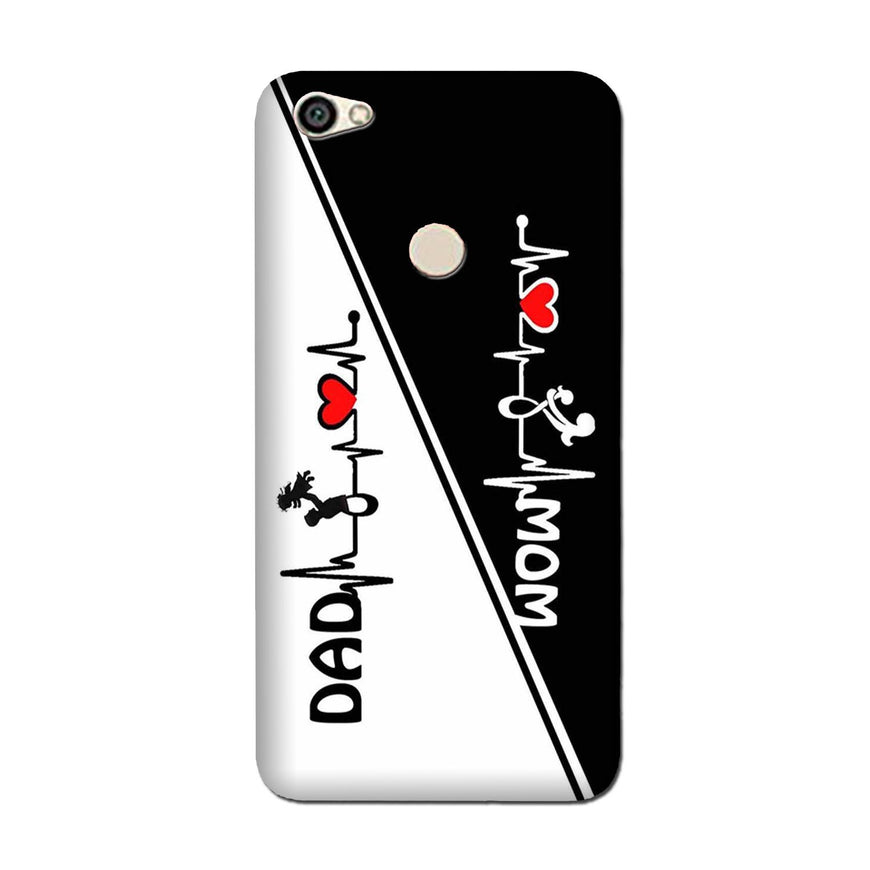 Love Mom Dad Mobile Back Case for Oppo F5 (Design - 385)