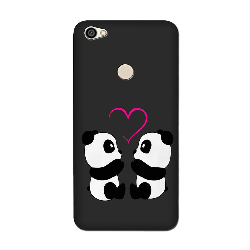 Panda Love Mobile Back Case for Oppo F5 (Design - 398)