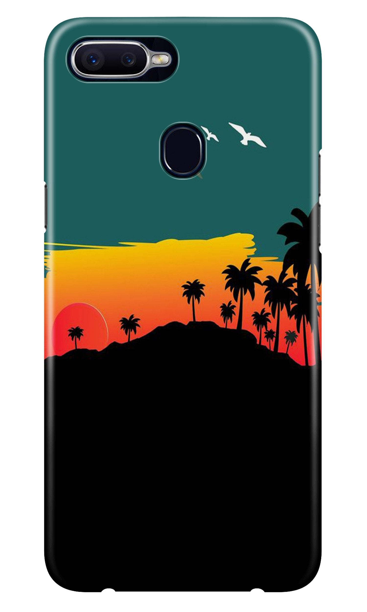 Sky Trees Case for Oppo F9 (Design - 191)