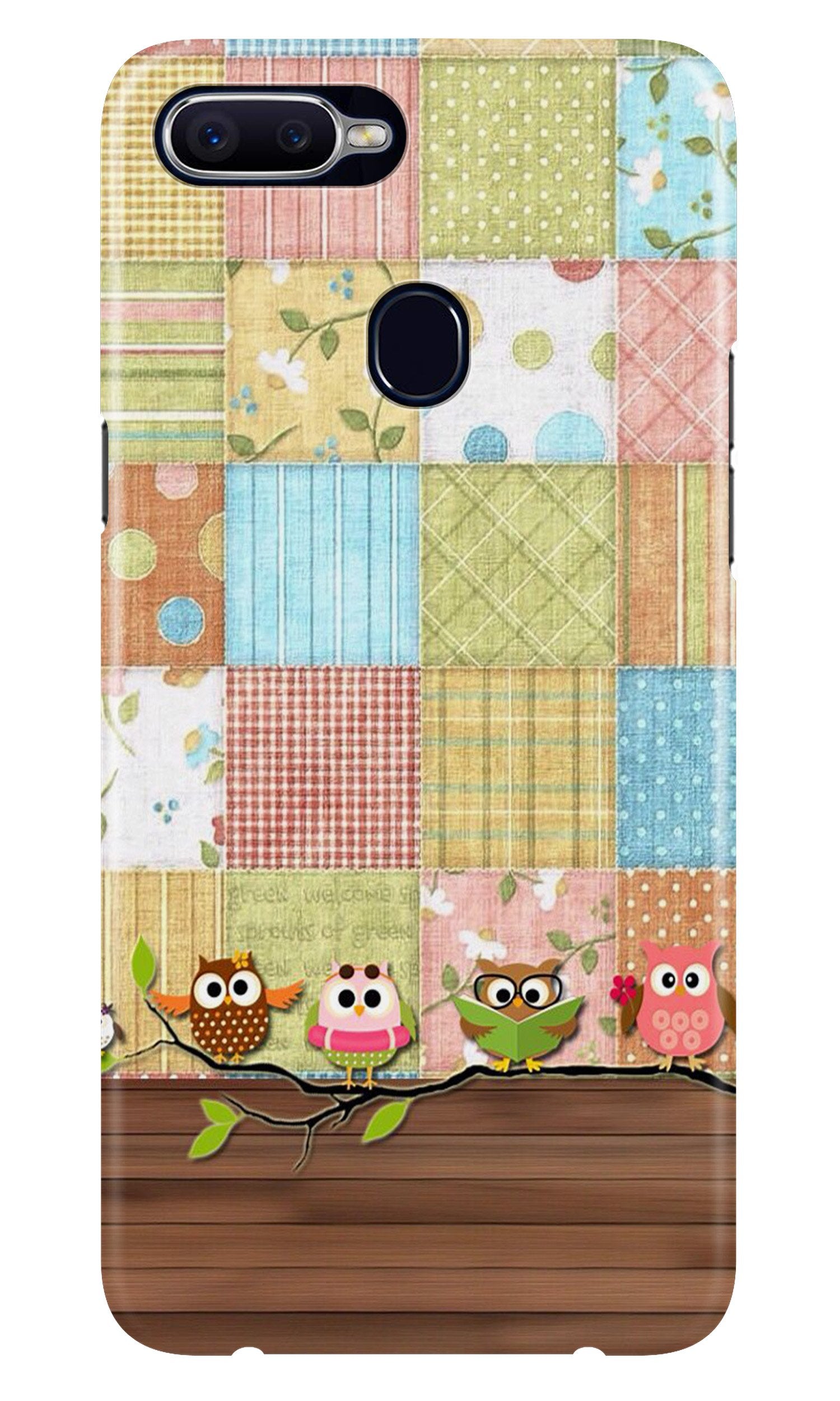 Owls Case for Oppo F9 (Design - 202)