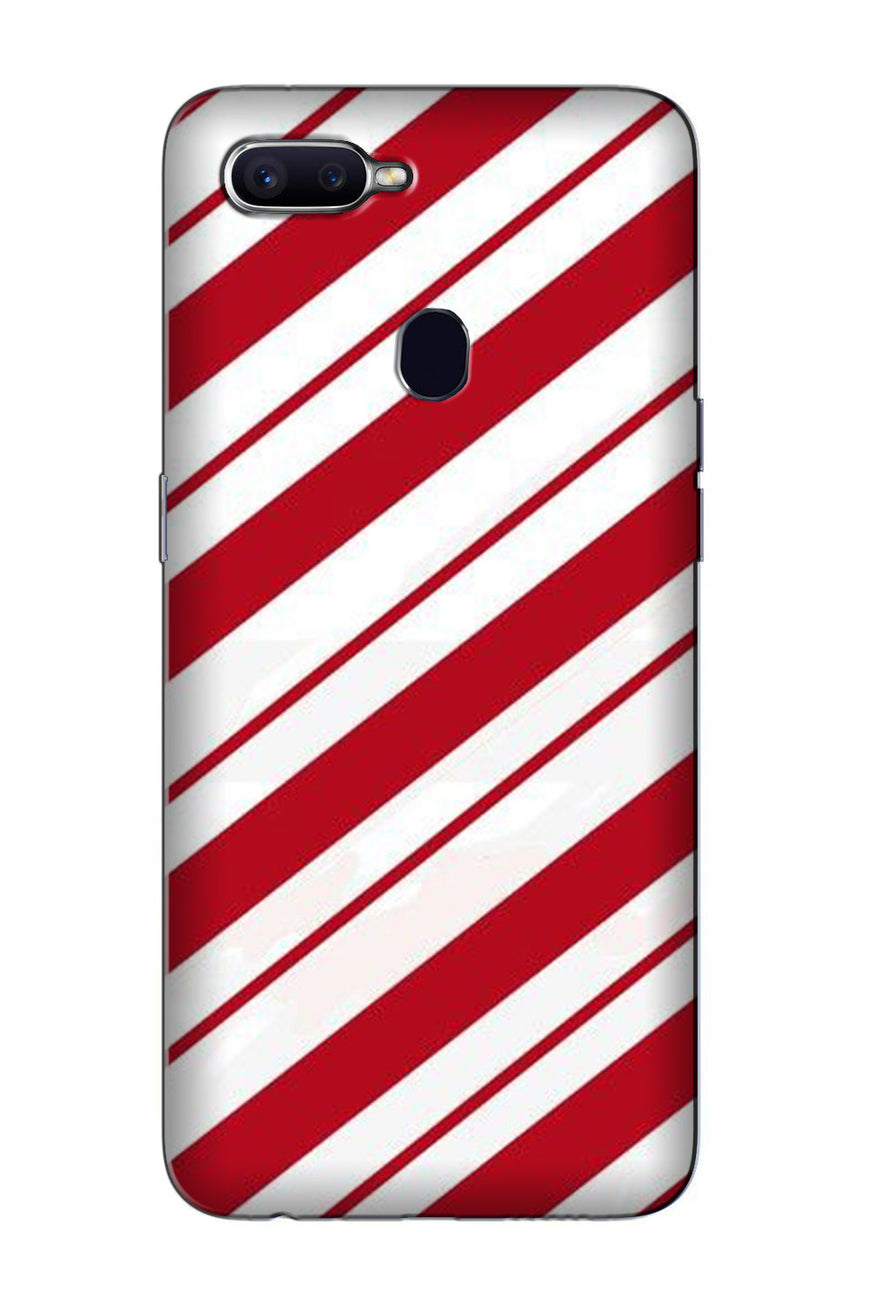 Red White Case for Oppo F7