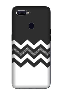 Black white Pattern Case for Oppo F7