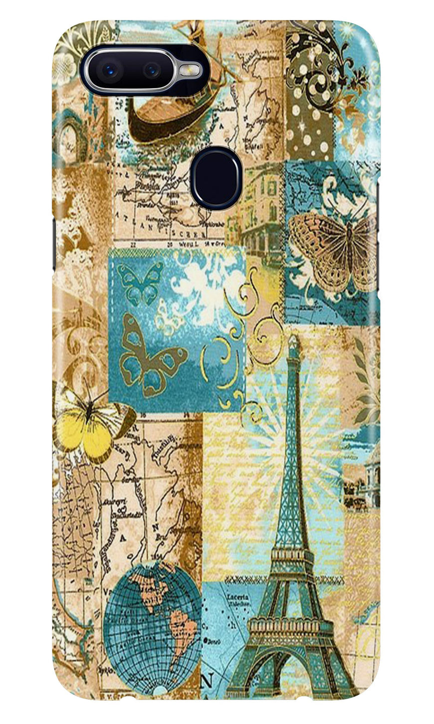 Travel Eiffel Tower Case for Realme 2 Pro (Design No. 206)