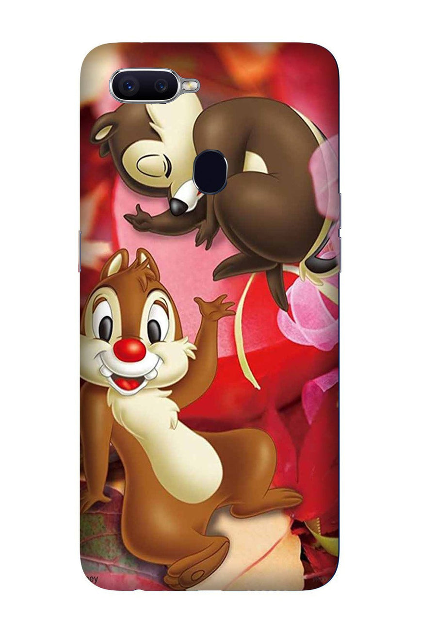 Chip n Dale Mobile Back Case for Oppo A7  (Design - 349)