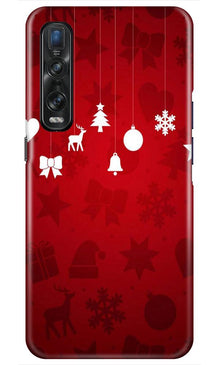 Christmas Mobile Back Case for Oppo Find X2 Pro (Design - 78)