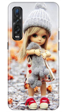 Cute Doll Mobile Back Case for Oppo Find X2 Pro (Design - 93)