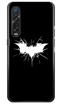 Batman Superhero Mobile Back Case for Oppo Find X2 Pro  (Design - 119)