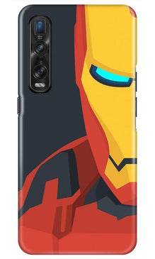 Iron Man Superhero Mobile Back Case for Oppo Find X2 Pro  (Design - 120)