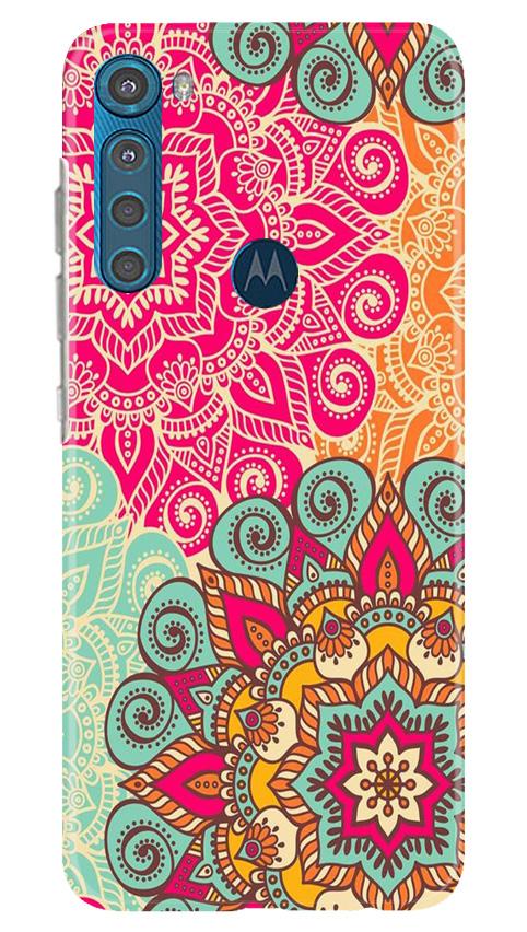 Rangoli art Case for Moto One Fusion Plus