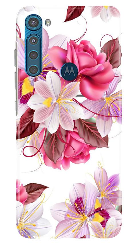 Beautiful flowers Case for Moto One Fusion Plus