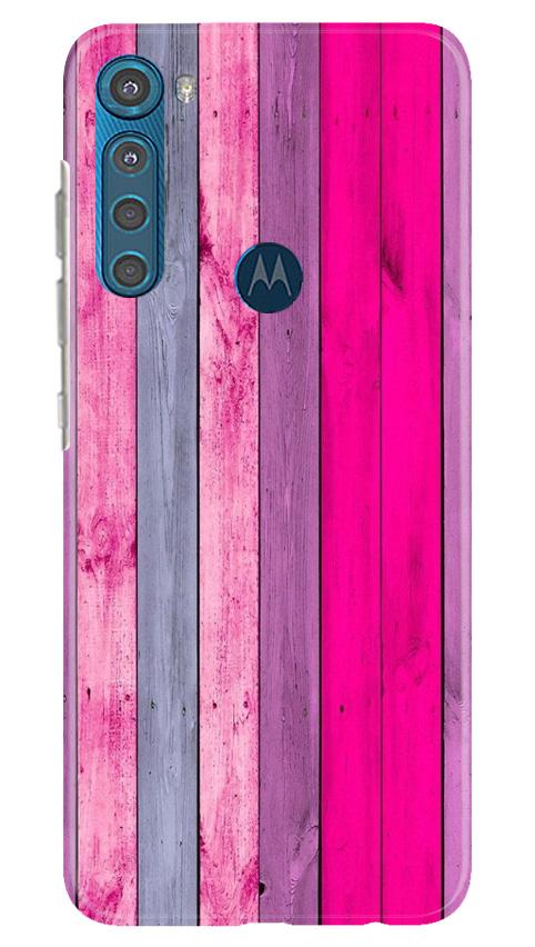 Wooden look Case for Moto One Fusion Plus