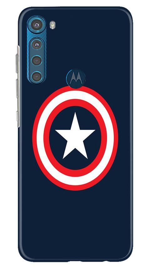 Captain America Case for Moto One Fusion Plus