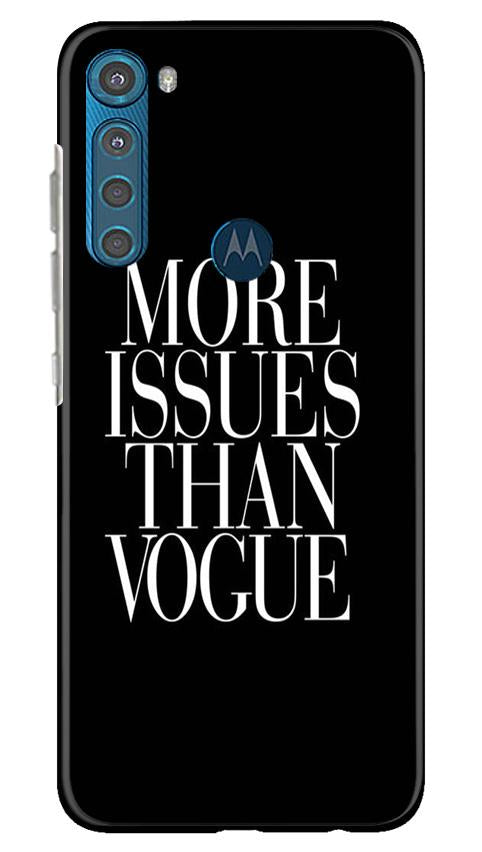 More Issues than Vague Case for Moto One Fusion Plus