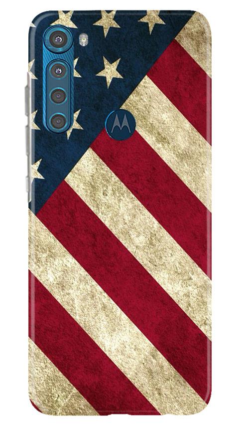 America Case for Moto One Fusion Plus