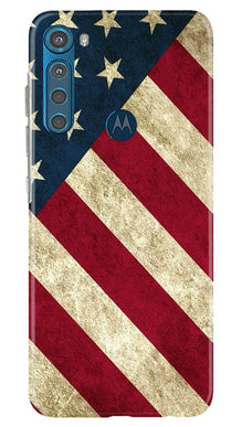 America Mobile Back Case for Moto One Fusion Plus (Design - 79)