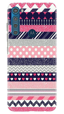 Pattern3 Mobile Back Case for Moto One Fusion Plus (Design - 90)