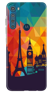 Eiffel Tower2 Mobile Back Case for Moto One Fusion Plus (Design - 91)