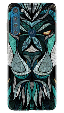 Lion Mobile Back Case for Moto One Fusion Plus (Design - 97)