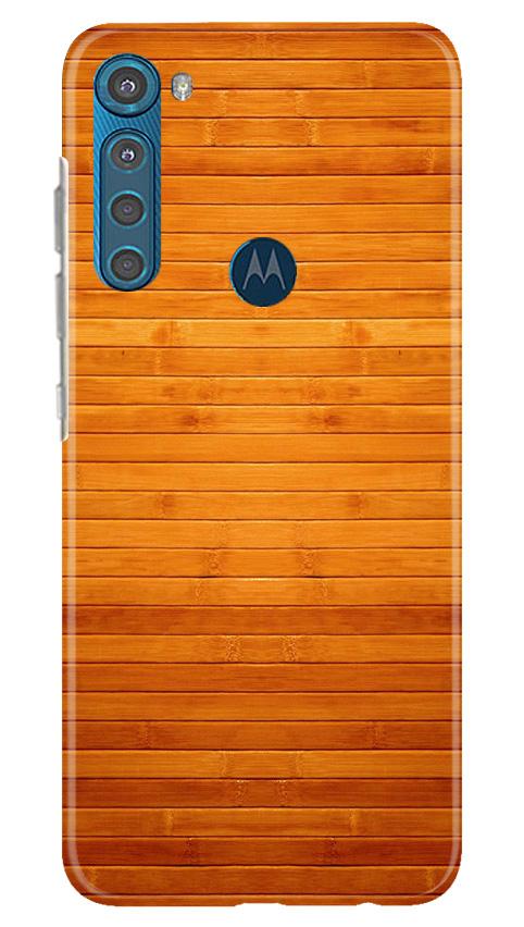 Wooden Look Case for Moto One Fusion Plus(Design - 111)