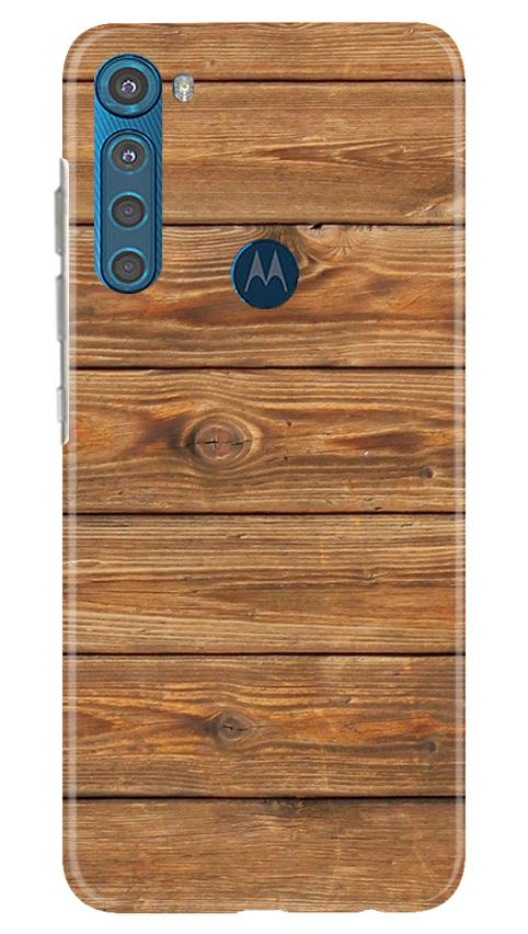 Wooden Look Case for Moto One Fusion Plus(Design - 113)