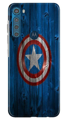 Captain America Superhero Mobile Back Case for Moto One Fusion Plus  (Design - 118)