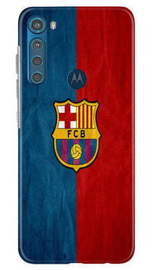 FCB Football Mobile Back Case for Moto One Fusion Plus  (Design - 123)