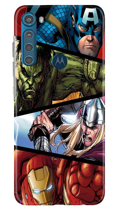 Avengers Superhero Case for Moto One Fusion Plus  (Design - 124)