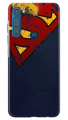 Superman Superhero Mobile Back Case for Moto One Fusion Plus  (Design - 125)