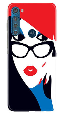 Girlish Mobile Back Case for Moto One Fusion Plus  (Design - 131)