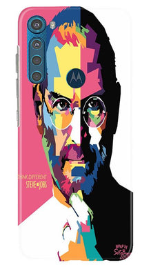 Steve Jobs Mobile Back Case for Moto One Fusion Plus  (Design - 132)