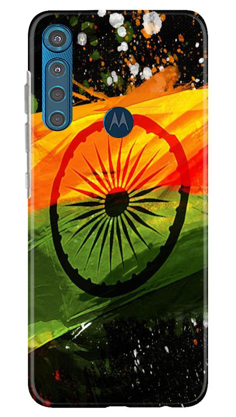 Indian Flag Case for Moto One Fusion Plus(Design - 137)