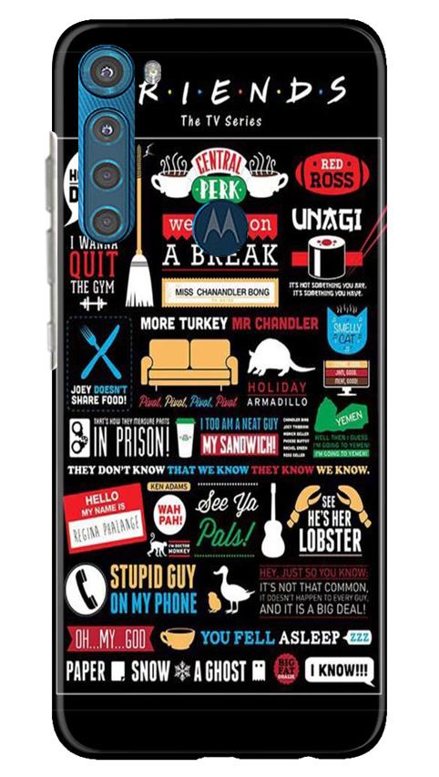 Friends Case for Moto One Fusion Plus(Design - 145)