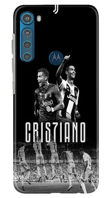 Cristiano Mobile Back Case for Moto One Fusion Plus  (Design - 165)