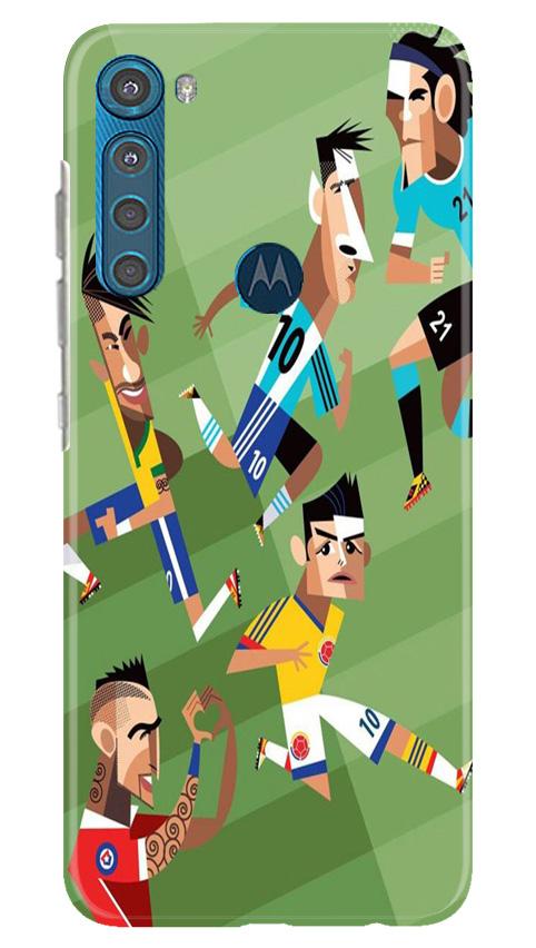 Football Case for Moto One Fusion Plus(Design - 166)