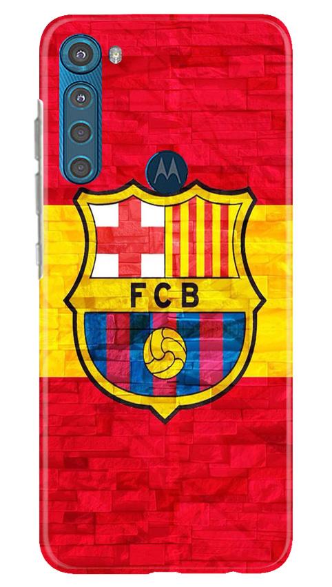 FCB Football Case for Moto One Fusion Plus(Design - 174)