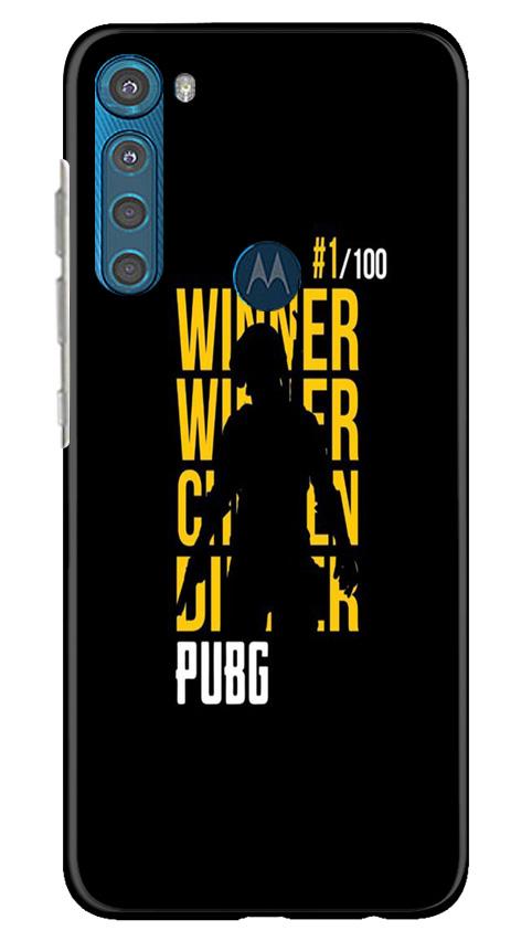 Pubg Winner Winner Case for Moto One Fusion Plus(Design - 177)