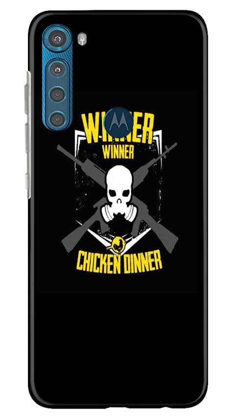 Winner Winner Chicken Dinner Case for Moto One Fusion Plus(Design - 178)