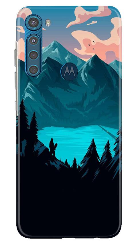 Mountains Case for Moto One Fusion Plus (Design - 186)